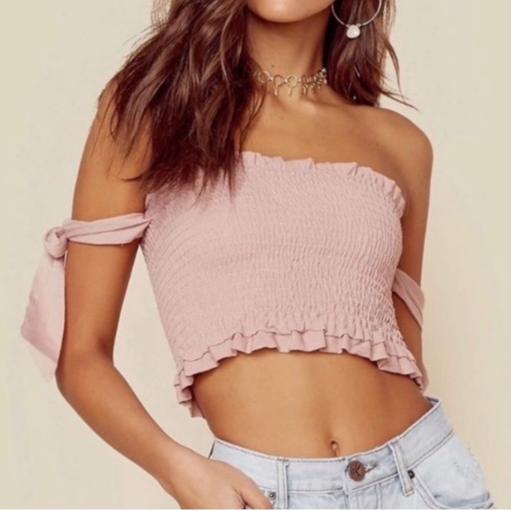 Pink Tasha Crop Top
